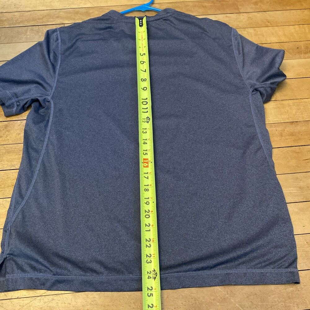 Leg3nd Shirt Men’s Size Medium Inspire Gray Short Sleeve Moisture Wicking - Picture 10 of 10